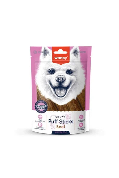 Wanpy Puff Steaks Beef Köpek Ödül 100 Gr ürün görseli 1