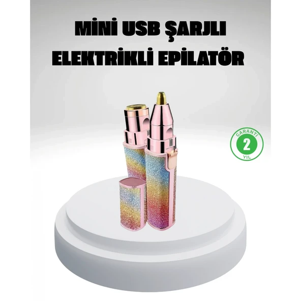 Şarjlı Mini Yüz ve Kaş Epilatörü – Ağrısız ve Hassas Temizlik ürün görseli 1