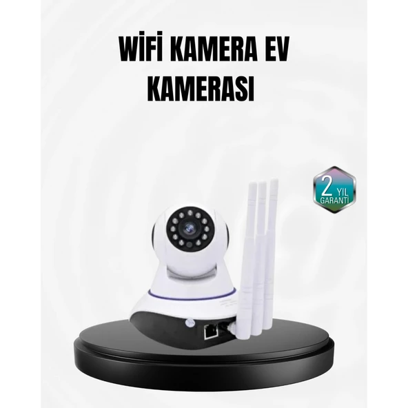 Akıllı IP Güvenlik Kamerası – 1080P HD, Gece Görüşlü, Hareket Algılamalı ürün görseli 1