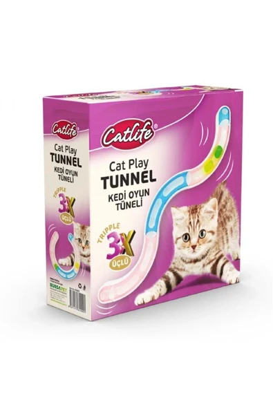 Catlife Kedi Oyun Tüneli 3 lü ürün görseli 1