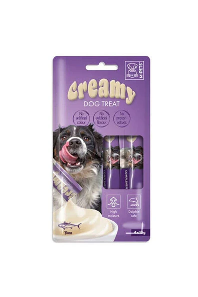 M-Pets Creamy Köpek Ödül 4 x 15 Gr Ton ürün görseli 1