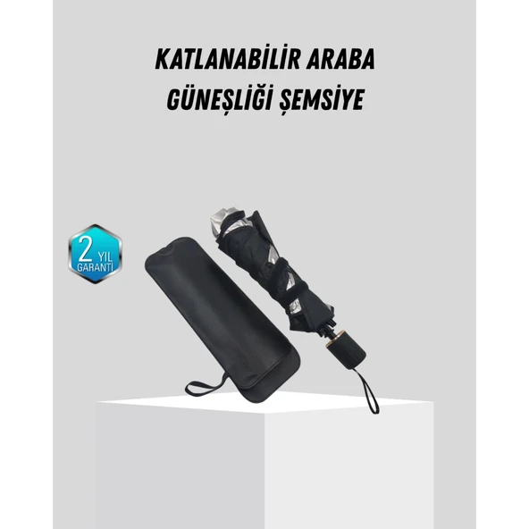 Ön Cam Güneşliği – Kalın Kumaş ve Cam Elyaf İskelet ile Maksimum UV Koruma ürün görseli 1