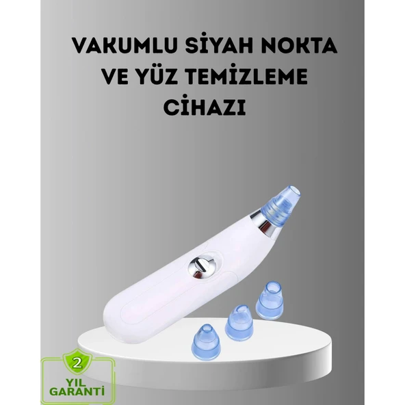 Siyah Nokta ve Gözenek Temizleyici Vakumlu Cihaz – Masajlı Derin Temizlik Teknolojisi ürün görseli 1