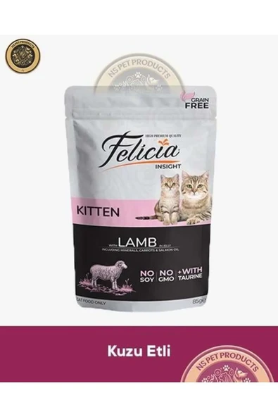 Felicia Kitten Kedi Pouch Kuzulu Mama 85 Gr ürün görseli 1