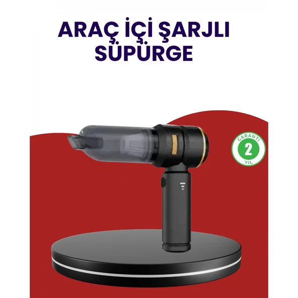 Yüksek Performanslı Araç İçi El Süpürgesi ürün görseli 1