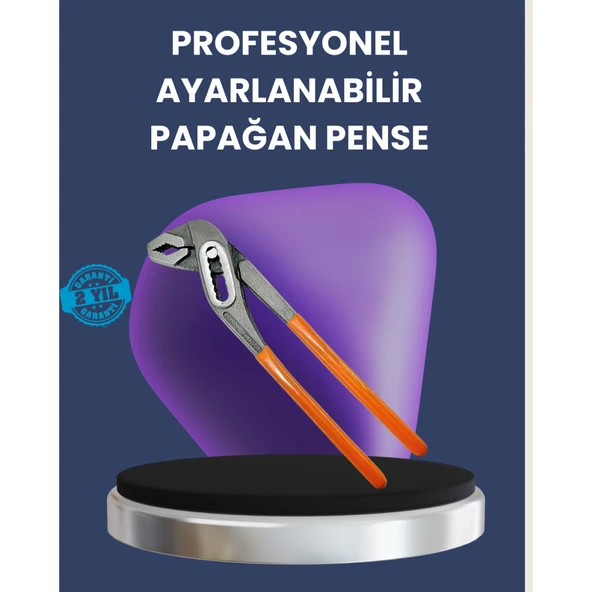 Ayarlanabilir Papağan Pense Çelik Gövde Profesyonel Kurbağacık ürün görseli 1