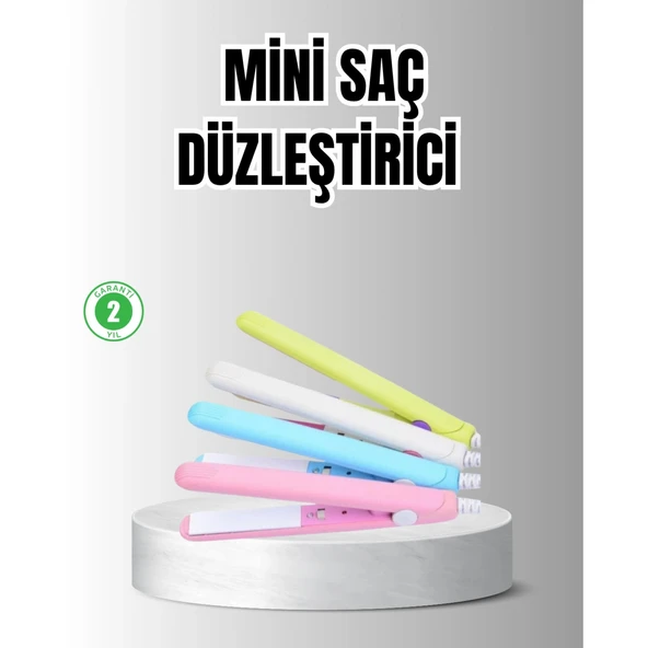 Taşınabilir Seramik Kaplama Mini Saç Düzleştirici – Seyahat ve Günlük Kullanım İçin İdeal ürün görseli 1