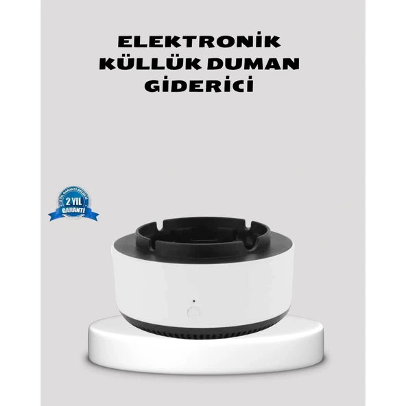Hava Temizleyici Küllük – Sigara Dumanı Filtreli, Sessiz Çalışan, Şık Tasarım ürün görseli 1