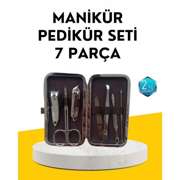 Dayanıklı Çelik Aletlerden Oluşan Kişisel Bakım Seti ürün görseli 1