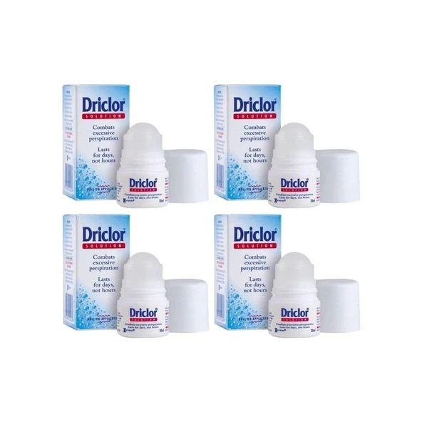 Driclor Antiperspirant Roll On 20 ml 4 lü Paket ürün görseli 1