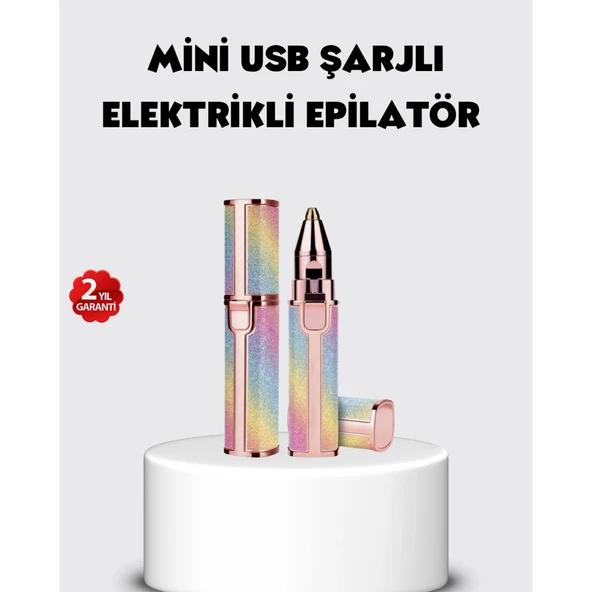 USB Şarjlı Kaş ve Yüz Tüy Alma Cihazı – Taşınabilir ve Acısız Kullanım ürün görseli 1