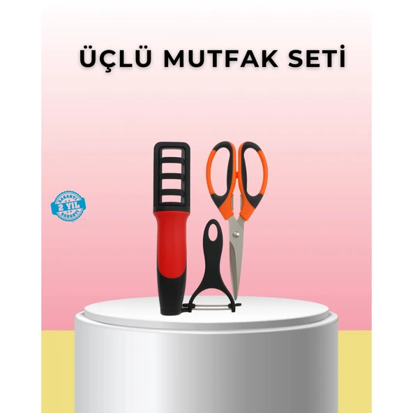 Çok Fonksiyonlu Mutfak Makas Seti –Pratik Mutfak Yardımcısı ürün görseli 1