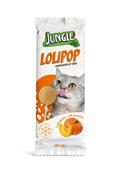 Jungle Kedi Lolipop Bal Kabaklı ürün görseli 1
