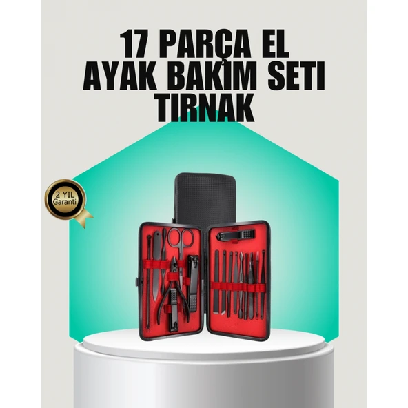 Siyah Kaymaz Teknolojili El ve Ayak Bakım Seti ürün görseli 1
