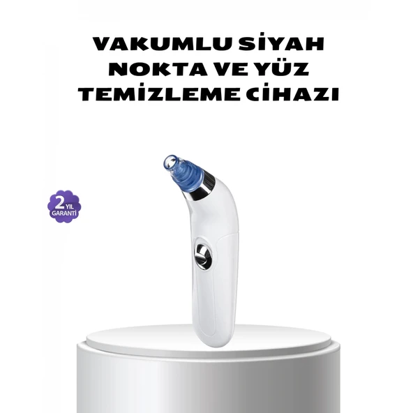 Vakumlu Siyah Nokta Temizleme Cihazı – 5 Kademe Güç ve 4 Başlıklı Derin Cilt Bakımı ürün görseli 1