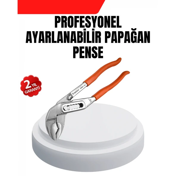 Ayarlanabilir Kurbağacık Pense Boru Anahtarı Çelik Malzeme ürün görseli 1
