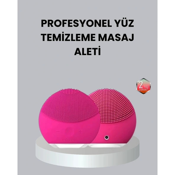 3 Fonksiyonlu Yüz Temizleme ve Masaj Cihazı – Su Geçirmez, Şarjlı, Ölü Deri Temizleyici ve Cilt Yenileyici ürün görseli 1