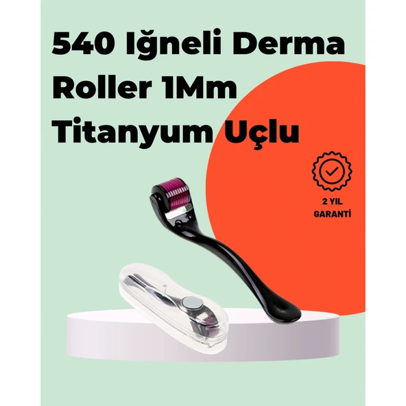 Titanyum İğneli Derma Roller – Evde Cilt Bakımı İçin Uygun ürün görseli 1