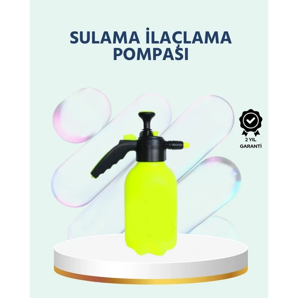 Basınçlı El Pompası 2 Litre Bakır Nozul Ayarlı Jet ve Dağınık Atım ürün görseli 1