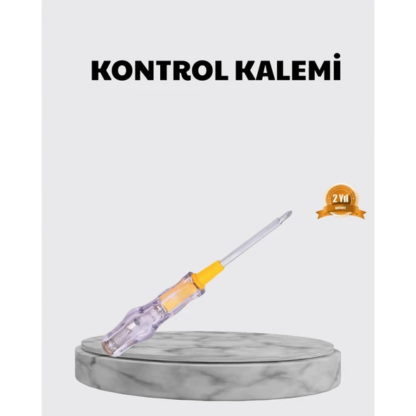 110-220V Elektrik Test Kalemi Korozyona Dayanıklı Nikel Kaplamalı ürün görseli 1
