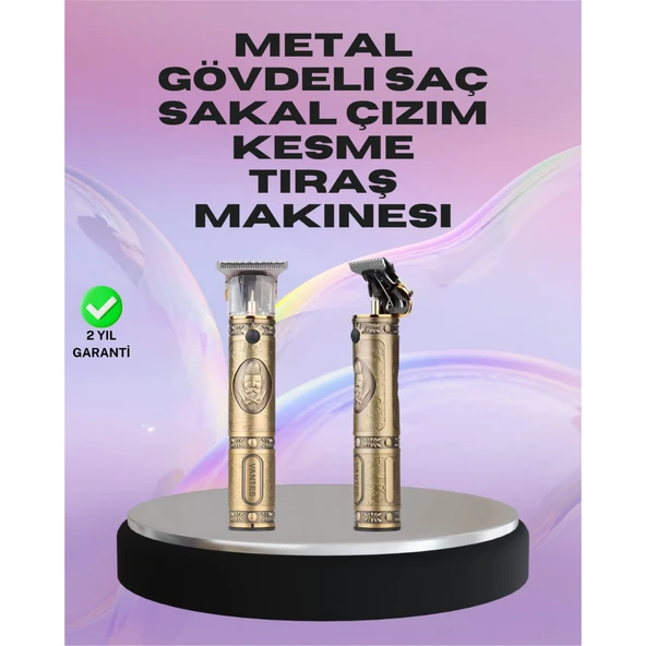 Saç ve Sakal İçin Çok Fonksiyonlu Güçlü Kesme Makinesi ürün görseli 1