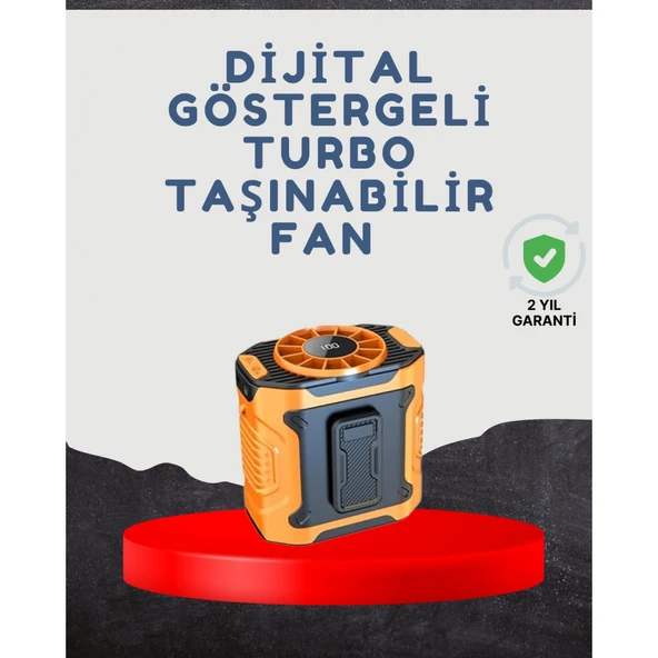 Yüksek Kapasiteli Turbo Taşınabilir Fan ürün görseli 1