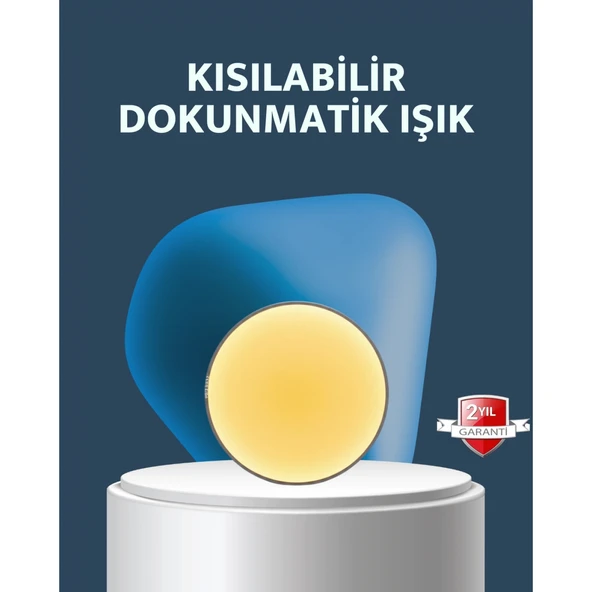 Hareket Sensörlü USB Şarjlı LED Gece Lambası Enerji Tasarruflu ürün görseli 1