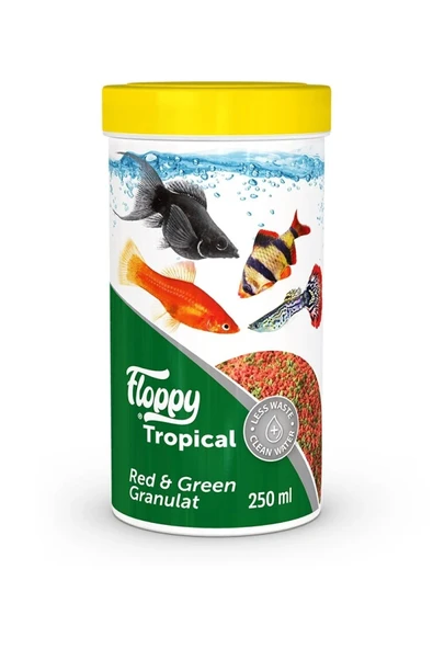 Floppy Tropical Red&green Granulat 250ml ürün görseli 1