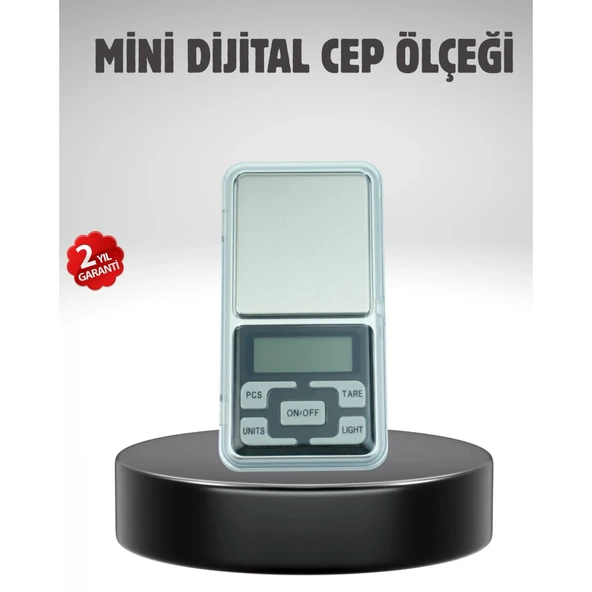 Hassas Tartım İçin Dijital Cep Terazisi Sayma Modlu ürün görseli 1