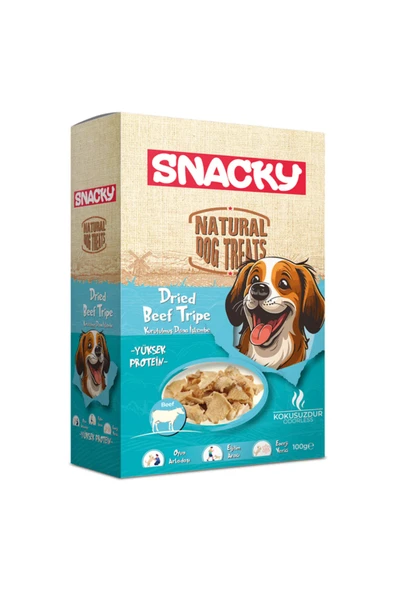 Snacky Köpek Sakatat Kurutulmuş Dana İşkembe ürün görseli 1