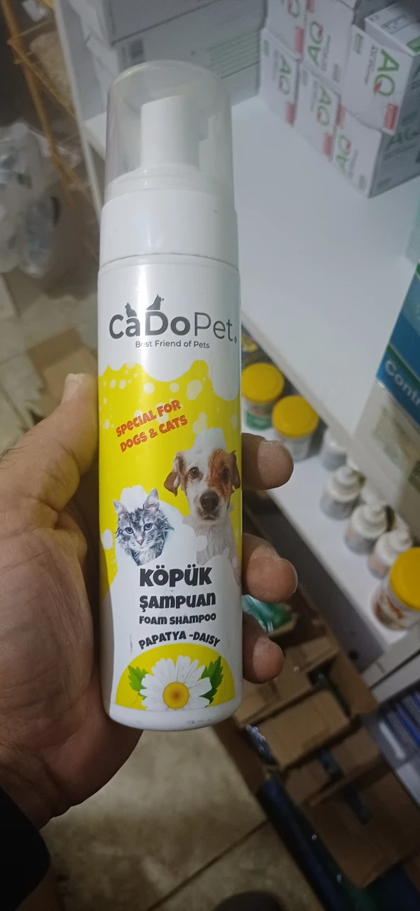 Cado Pet Papatya Kokulu Köpük Şampuan 225 Ml ürün görseli 1