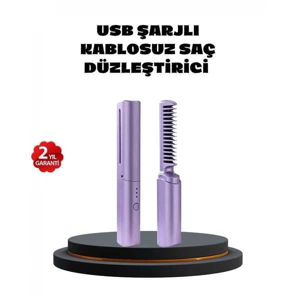 Isı Ayarlı Saç Düzleştirici – Her Saç Tipine Uygun Hassas Sıcaklık Kontrolü ürün görseli 1