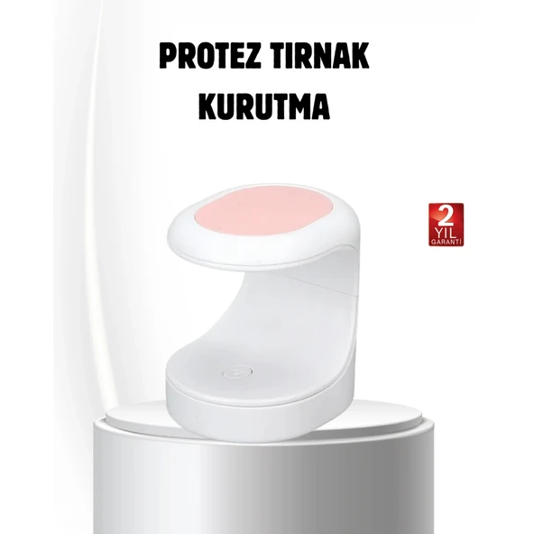 LED Mini Oje Kurutucu Taşınabilir Hızlı Kuruma Cihazı 3 LED Işıklı ürün görseli 1