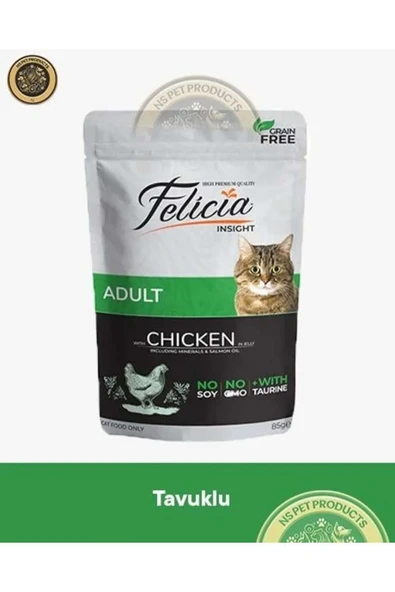 Felicia Kedi Pouch Tavuklu 85 Gr ürün görseli 1