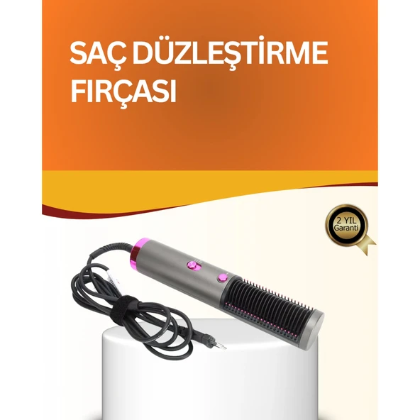 Çok Yönlü Kullanıma Uygun Saç Kurutma ve Düzleştirme Fırçası ürün görseli 1