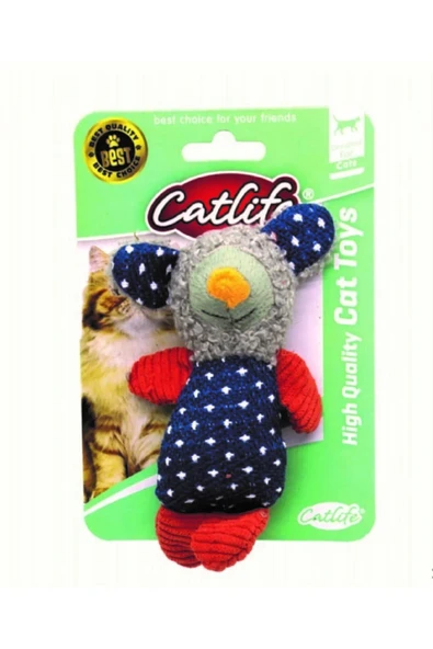 Catlife Ayıcık Kedi Peluş Oyuncak ürün görseli 1