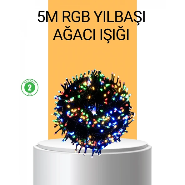 Dekoratif LED Çelenk Işık 8 Farklı Aydınlatma Modu ürün görseli 1