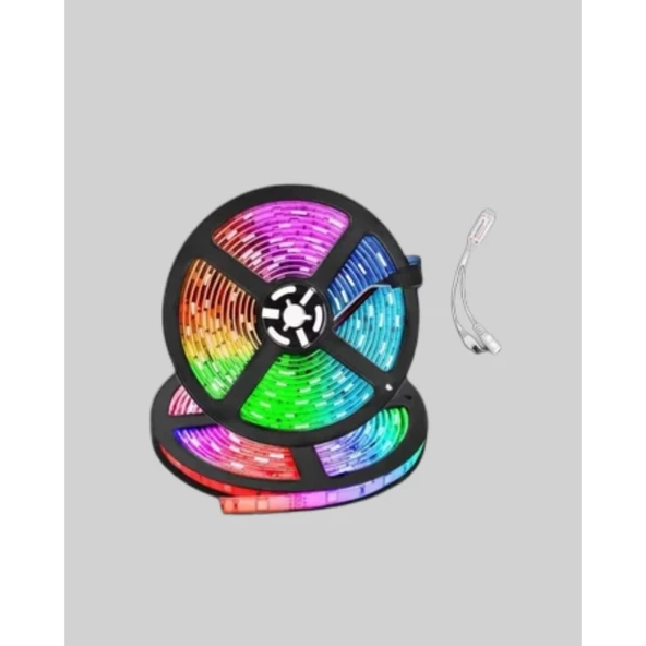 Pratik Kurulumlu 5 Metre Kumandalı Şerit LED - Resim 5