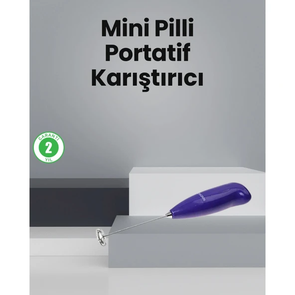 Mutfak İçin Mini El Mikseri – Kahve, Süt, Krema ve Sos Karıştırıcı ürün görseli 1