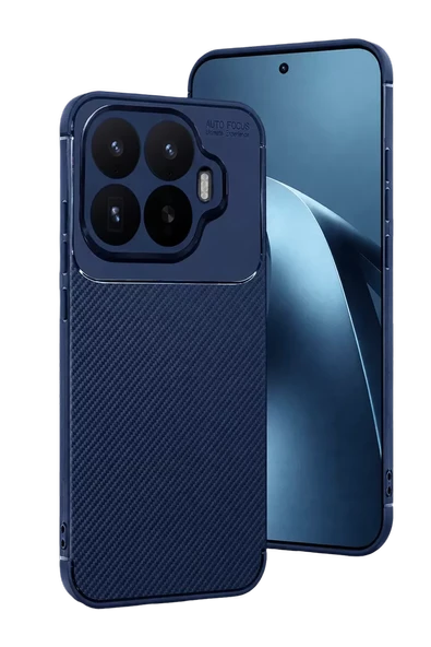Newface Xiaomi Mi 17T Auto Focus Karbon Kapak - Lacivert ürün görseli 1