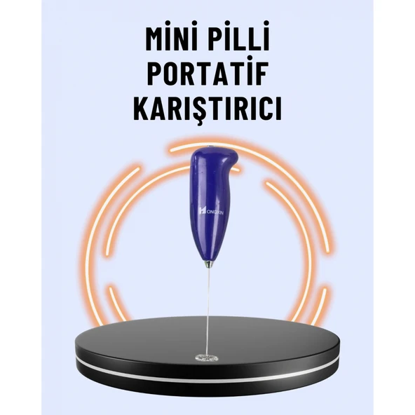Portatif Kahve Köpürtücü – Latte, Cappuccino, Milkshake ve Puding Yapıcı ürün görseli 1