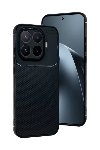 Newface Xiaomi Mi 17T Pro Auto Focus Karbon Kapak - Siyah ürün görseli 1