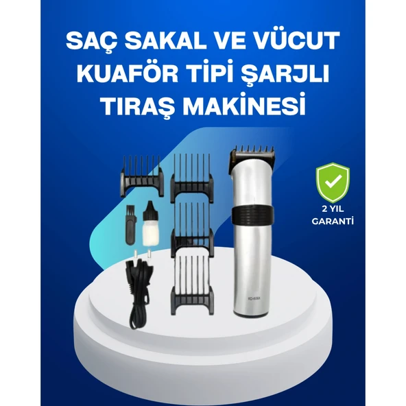 Paslanmaz Çelik Bıçaklı Tıraş Makinesi – Keskin ve Dayanıklı ürün görseli 1