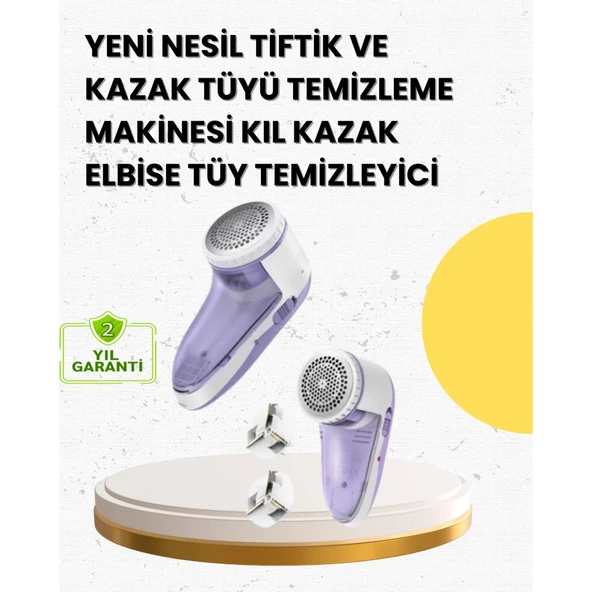 Tiftik ve Tüy Toplama Cihazı – 200ml Hazne, Kompakt Boyut ürün görseli 1