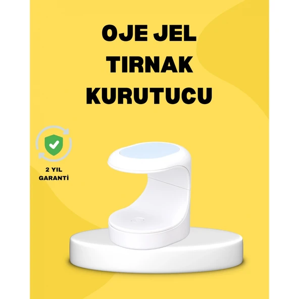 UV ve LED Jel Kurutmaya Uygun – Çift Dalga Boylu Mini Kurutucu ürün görseli 1