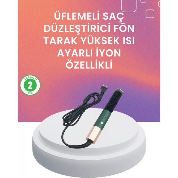 Termal Koruma Sistemli Çok Fonksiyonlu Saç Şekillendirme Cihazı ürün görseli 1