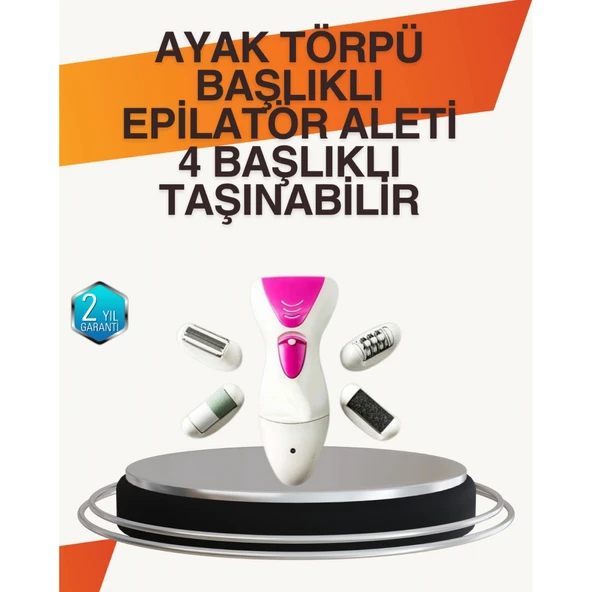 4 Fonksiyonlu Epilasyon ve Tırnak Bakım Makinesi ürün görseli 1