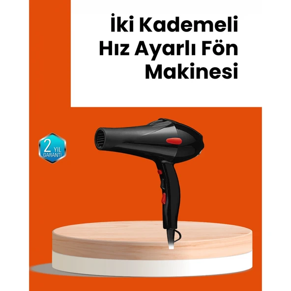 Hızlı Kurutma ve Şekillendirme İçin Profesyonel Saç Kurutma Makinesi ürün görseli 1