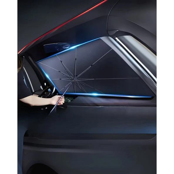 Skoda Octavia, Renault Talisman, Ford Focus, Seat Leon, Kia Cerato Uyumlu Oto Şemsiye ürün görseli 1