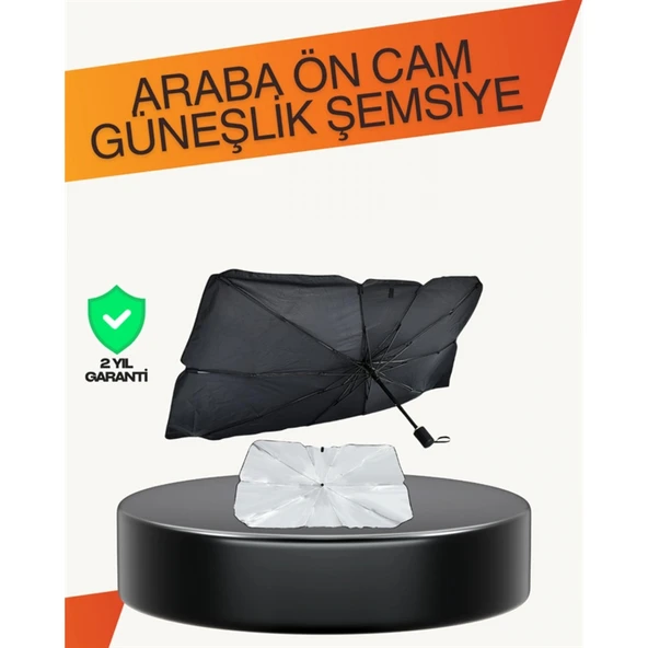 Kalın Kumaşlı Ön Cam Güneşliği – Solmaz, Deforme Olmaz, Uzun Ömürlü ürün görseli 1